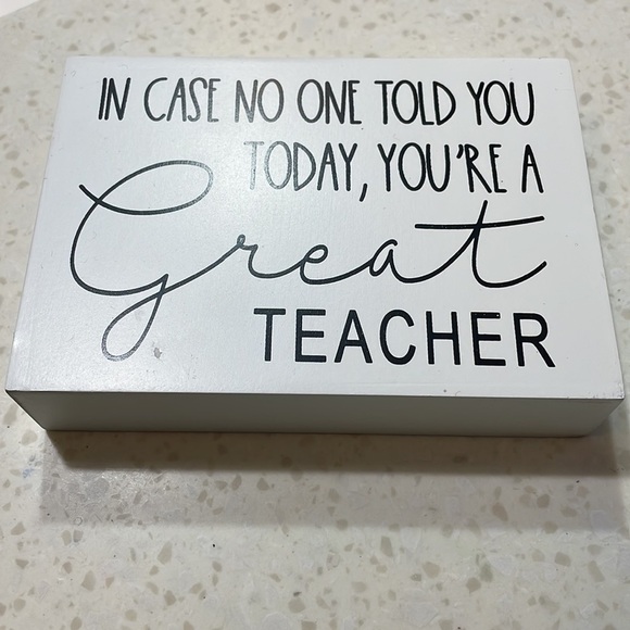 Great teacher wall decor - Picture 4 of 4